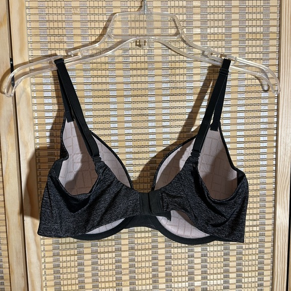 Victoria's Secret Uplift Semi Demi Slate Gray Bra Padded Underwire 36D - Picture 8 of 15